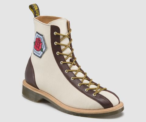 AGGY LTT BOOT DEEP MAHOGANY +PORCELAIN