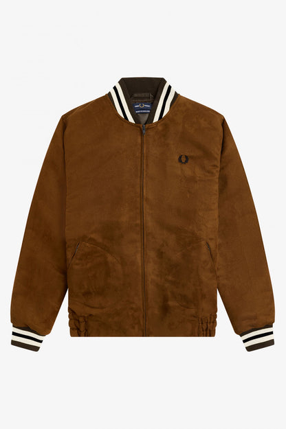 MIE Suedette Bomber Jacket