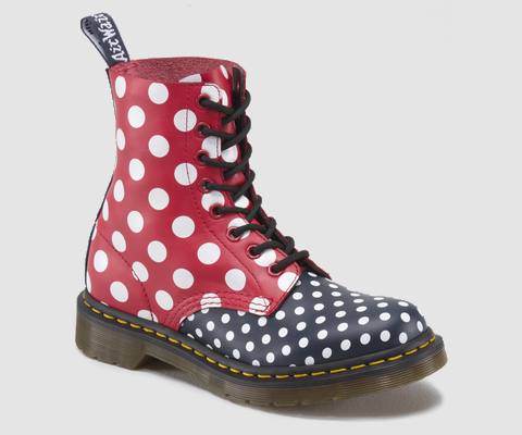 CHAY NAVY+WHITE+RED/WHITE DOTS+SOFTY T BOOT
