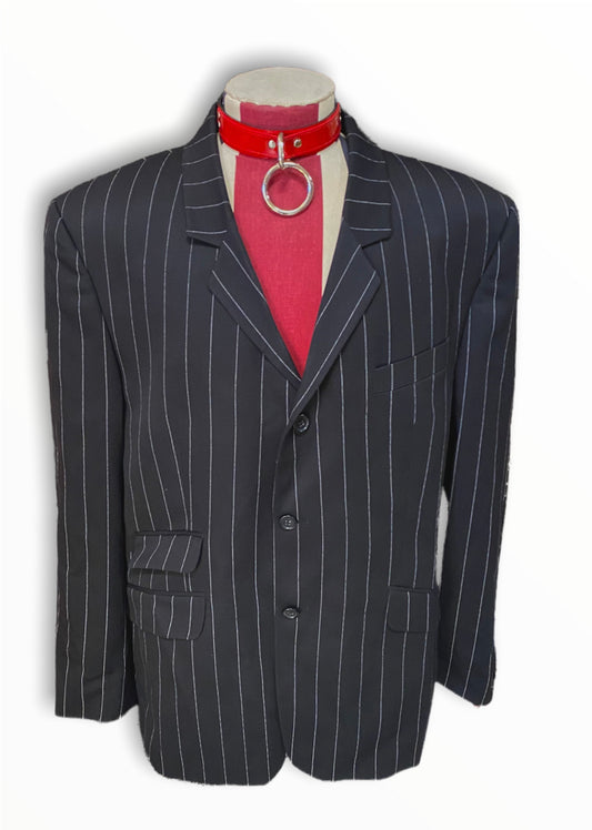 Merc Pinstriped Blazer