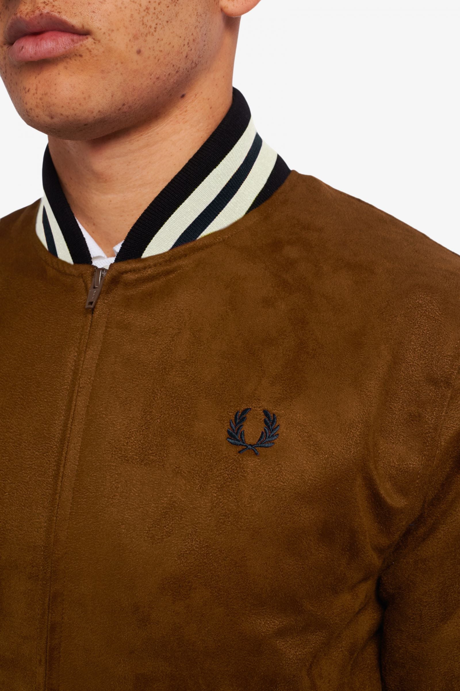MIE Suedette Bomber Jacket