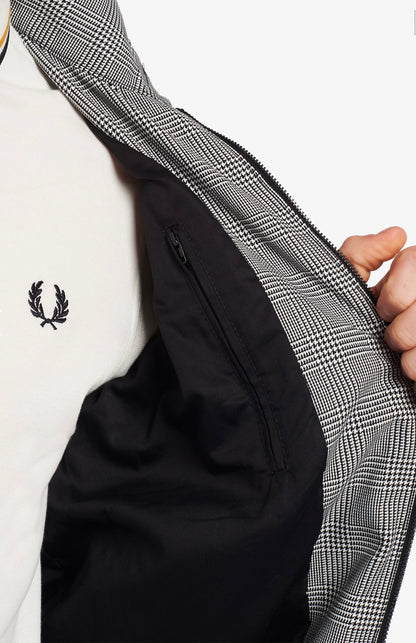 FRED PERRY PRINCE OF WALES HARRINGTON JACKET