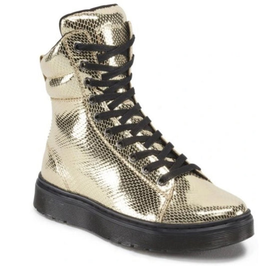 MIX GOLD MINI METALLIC SNAKE SNEAKER