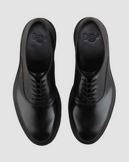 FAWKES BLACK POLISHED SMOOTH OXFORD