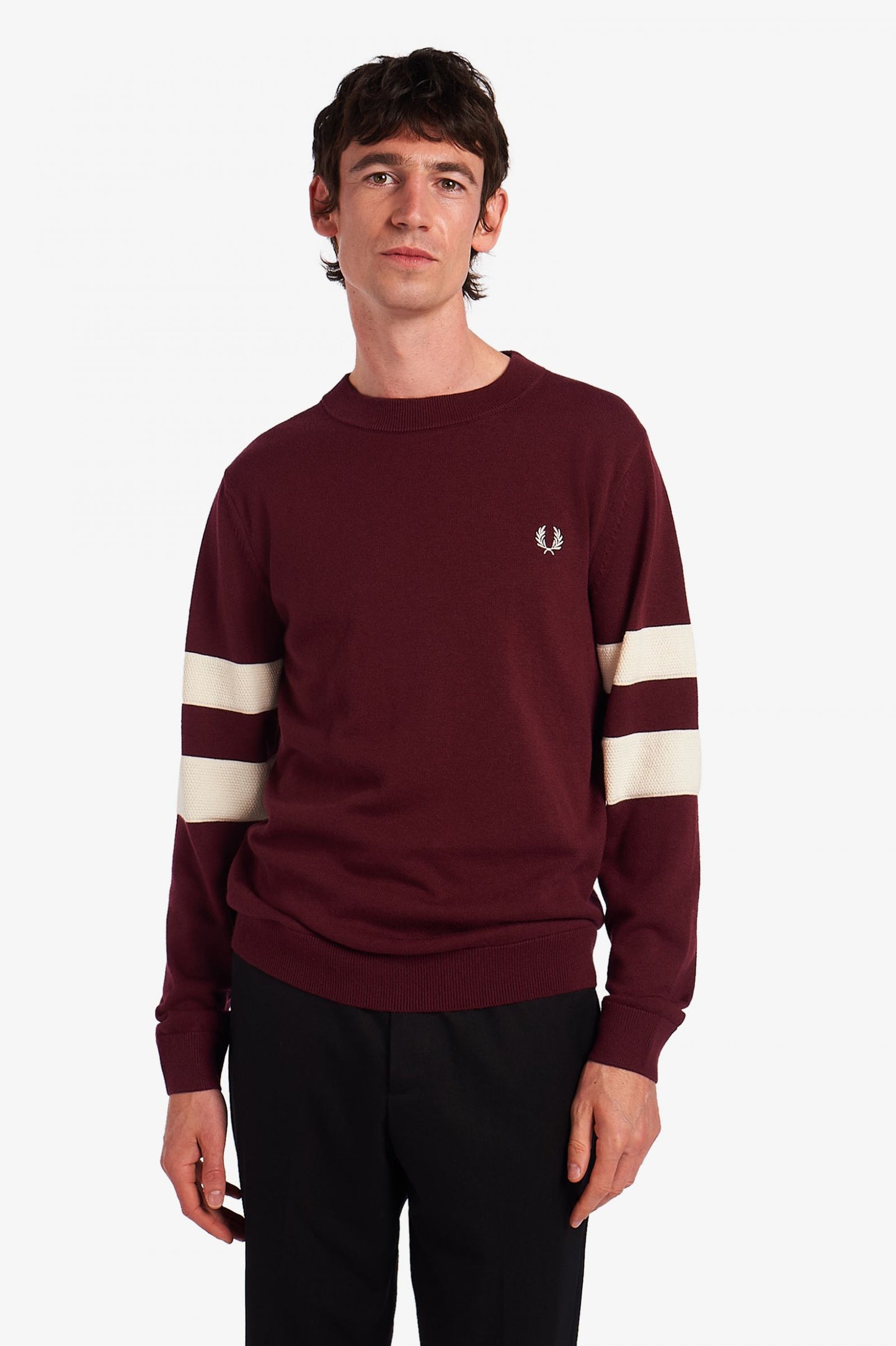 Tipped Sleeve Jumper