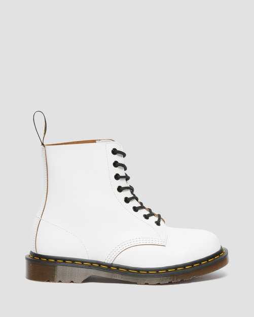 1460 WHITE QUILON MIE BOOTS