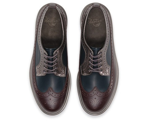 3989 OXBLOOD+NAVY+PEWTER SMOOTH+SPECTRA PATENT OXFORD