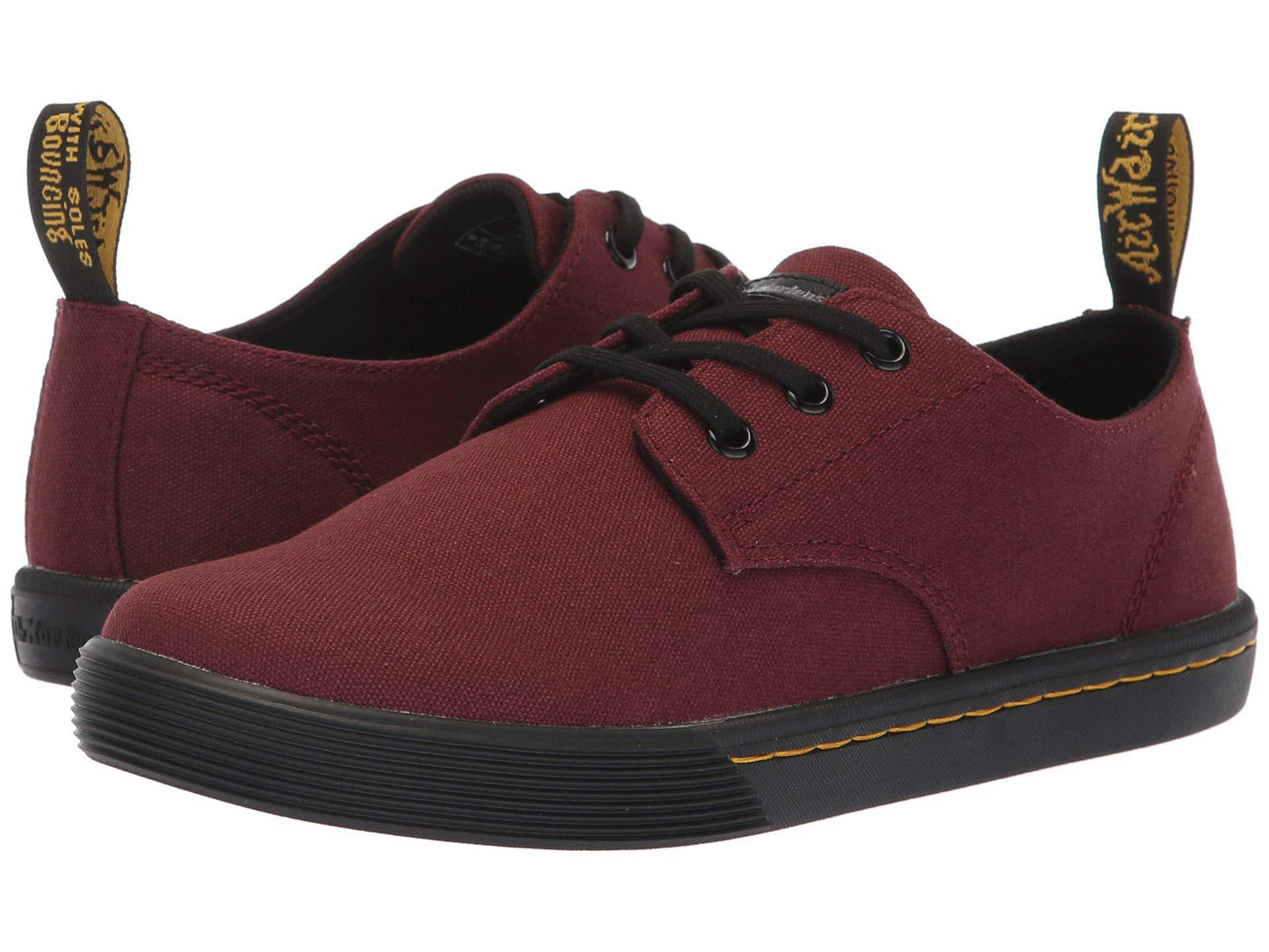 SANTANITA OLD OXBLOOD CANVAS SHOE