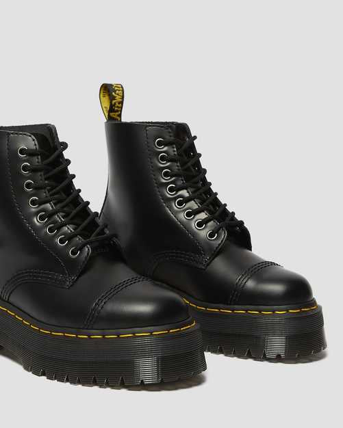 SINCLAIR BLACK POLISHED SMOOTH PLATFORM