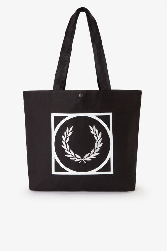 Graphic Print Tote