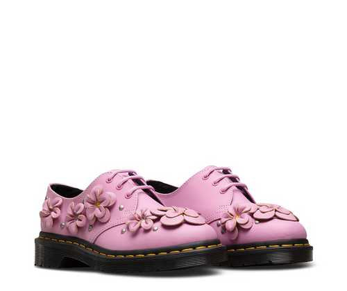 1461 FLWR MALLOW PINK HYDRO LEATHER OXFORD