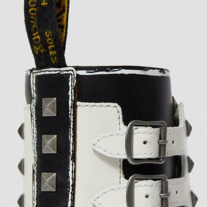 1490 JOSKA STUD BLACK/WHITE SMOOTH – Posers Hollywood